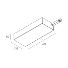 NOVALUX - FORTY8: ROS.PLAF.INIZ DALI.150W-48V BI