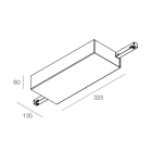 NOVALUX - FORTY8: ROS.PLAF.CENTR DALI.150W-48V BI