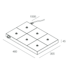 NOVALUX - VIS A VIS: BASE PER RICARICA MAX 6 PCS