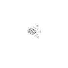 NOVALUX - STRIP LED: CONNET. T 2STRIP REG. 10PZ