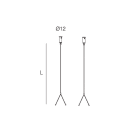 NOVALUX - KIT SOSPENSIONE HERO+B/MINI B L. 3M 2PZ