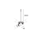 NOVALUX - LIMITLESS: GIUNTO 3 VIE 90-O CABL. NE