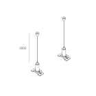 NOVALUX - LYNO: COPPIA KIT SOSP. CAVO L 3M