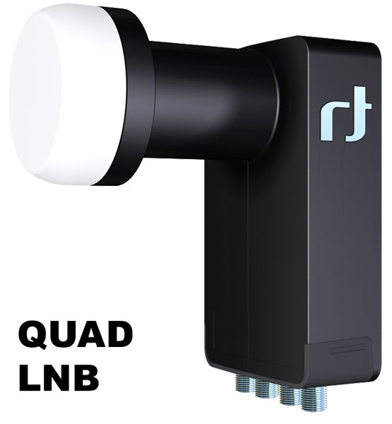 NOVATEC EUROPE - SELECTED QUAD 40MM LNB BLACK
