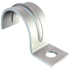 OBO BETTERMANN - Collare di fissaggio con ancoraggio singolo 25mm in acciaio zincato galvanicamente.