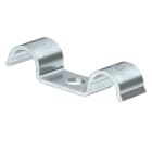 OBO BETTERMANN - Collare di fissaggio per 2 conduttori 25mm in acciaio zincato galvanicamente.