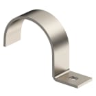OBO BETTERMANN - Collare di fissaggio con ancoraggio singolo 19mm Acciaio INOX A4 1.4571 non trattato ulteriore trattamento 822 18 A4.