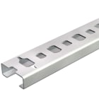 OBO BETTERMANN - Profilato a C asolata, foro 11mm 2000x20x8 in acciaio non trattato.