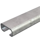 OBO BETTERMANN - Profilato slot 12mm 2000x27x12,5 Acciaio non trattato forato a C.