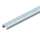OBO BETTERMANN - Profilato a C non forato, slot 16mm 2000x30x15 in Acciaio zincato continuo.
