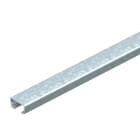 OBO BETTERMANN - Profilato a C non forato, slot 16,5 mm 6000x35x18 in Acciaio zincato continuo.