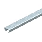 OBO BETTERMANN - Profilato slot 16,5 mm 2000x35x18 Acciaio zincato in continuo AML3518UP2000FS.