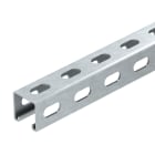 OBO BETTERMANN - Profilato perforato con asola 22mm 6000x41x41 in Acciaio zincato a caldo per immersione.