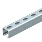 OBO BETTERMANN - Profilato a C asolata con foro 22mm 500x41x41 in Acciaio zincato a caldo per immersione.
