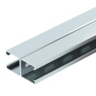 OBO BETTERMANN - Profilato asolata, foro 22mm 3000x41x82 in Acciaio zincato continuo.