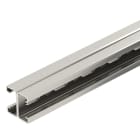 OBO BETTERMANN - Profilato asolata, foro 22mm 6000x41x42 Acciaio INOX A2 1.4301 non trattato, ulteriore trattamento.