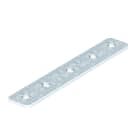 OBO BETTERMANN - Piastra di collegamento con 5 fori 250x40x5 in acciaio zincato a caldo per immersione.
