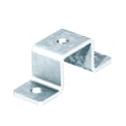 OBO BETTERMANN - GMS 3 O 4141 FT Morsetto Omega con 3 fori 150x45x40x5 Acciaio zincato caldo immersione.