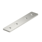 OBO BETTERMANN - Piastra di collegamento con 4 fori 200x40x4 in Acciaio Inox A4 1.4571 non trattato, ulteriore trattamento GMS VP A4.