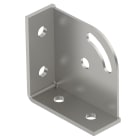 OBO BETTERMANN - Piastra triangolare 90° con 6 fori 104x104x43x5 Acciaio INOX A2 1.4301 non trattato ulteriore trattamento GMS 6 KD.