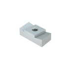 OBO BETTERMANN - Dado scorrevole MS4022 M12 A4 per profilato in acciaio inox non trattato, con ulteriore trattamento.