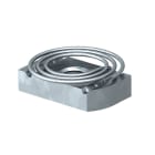 OBO BETTERMANN - Dado scorrevole con molla per profilato MS4121/4141 M10 Acciaio inox non trattato ulteriore trattamento.