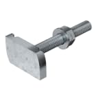 OBO BETTERMANN - Vite testa a martello M8x60 per profilato MS4121/4141 in acciaio lamellare di zinco.