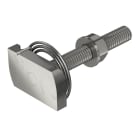 OBO BETTERMANN - Vite testa martello molla per profilato MS4121/4141 M8x60mm Acciaio inox non trattato ulteriore trattamento.