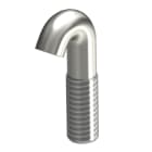 OBO BETTERMANN - Vite gancio fissaggio passerella grigliata M6x13 Acciaio inox non trattato ulteriore trattamento.