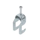 OBO BETTERMANN - Bs-Rs1-M-28 Ft Staffa Reggicavo Clamp Clip 2056 22-28 Acciaio Zincato Caldo Immersione.