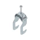 OBO BETTERMANN - Bs-Rs1-M-40 Ft Staffa Reggicavo Clamp Clip 2056 34-40 Acciaio Zincato Caldo Immersione.