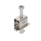 OBO BETTERMANN - Staffa reggicavo cavo sch clamp clip 2056 for shield attachment 8-12 acciaio inox a2 1.4301 non trattato ulteriore trattamento.