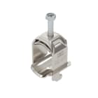 OBO BETTERMANN - Staffa reggicavo cavo sch clamp clip 2056 for shield attachment 22-28 acciaio inox a2 1.4301 non trattato ulteriore trattamento.