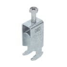 OBO BETTERMANN - Staffa reggicavo doppia BS-H2-M-12 2056 08-12mm Acciaio zincato caldo immersione FT.