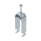 OBO BETTERMANN - Staffa reggicavo 2056 doppia 22-28mm in acciaio zincato a caldo per immersione FT BS-H2-M-28.