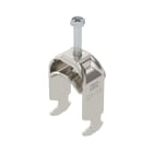 OBO BETTERMANN - Staffa reggicavo BS-H1-M-34 2056 28-34mm Acciaio INOX A2 1.4301 non trattato ulteriore trattamento.
