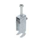 OBO BETTERMANN - Staffa reggicavo 2056 tripla 08-12mm in acciaio zincato a caldo per immersione.