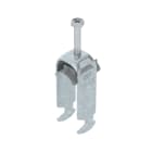 OBO BETTERMANN - Staffa reggicavo 2056 doppia 16-22mm in acciaio zincato a caldo per immersione FT BS-H2-K-22.