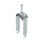 OBO BETTERMANN - Staffa reggicavo 2056 doppia 40-46mm in acciaio zincato a caldo per immersione.