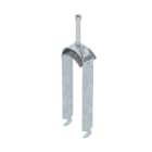 OBO BETTERMANN - Staffa reggicavo 2056 tripla 40-46mm in acciaio zincato a caldo per immersione.
