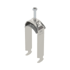 OBO BETTERMANN - Staffa reggicavo 2056 doppia 34-40mm Acciaio INOX A2 1.4301 non trattato ulteriore trattamento BS-H2-K-40 A2.