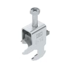 OBO BETTERMANN - Staffa reggicavo BS-H1-K-12 in alluminio per cavi da 8-12mm, modello 2056.