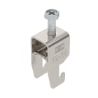 OBO BETTERMANN - Staffa reggicavo BS-U1-M-16 A4 2056 12-16mm Acciaio INOX 1.4571 non trattato ulteriore trattamento.