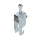 OBO BETTERMANN - Staffa reggicavo BS-U2-K-12 FT 2056 doppia 08-12mm Acciaio zincato caldo immersione.