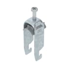 OBO BETTERMANN - Staffa reggicavo 2056 doppia 16-22mm in acciaio zincato a caldo per immersione FT BS-U2-K-22.