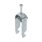 OBO BETTERMANN - Staffa reggicavo doppia 22-28mm BS-U2-K-28 in acciaio zincato a caldo per immersione 2056.