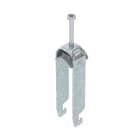 OBO BETTERMANN - Staffa reggicavo BS-U3-K-28 FT 2056 tripla 22-28mm Acciaio zincato caldo immersione.