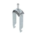 OBO BETTERMANN - Staffa reggicavo doppia 40-46mm BS-U2-K-46 in Acciaio zincato a caldo per immersione.