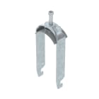 OBO BETTERMANN - Staffa reggicavo doppia in acciaio zincato a caldo per immersione 52-58mm BS-U2-K-58 FT 2056.
