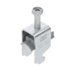 OBO BETTERMANN - Staffa reggicavo in alluminio per cavi da 12 a 16mm, modello BS-N1-K-16.